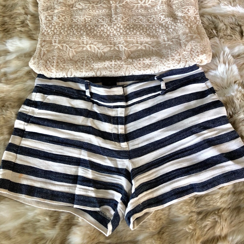 Striped shorts